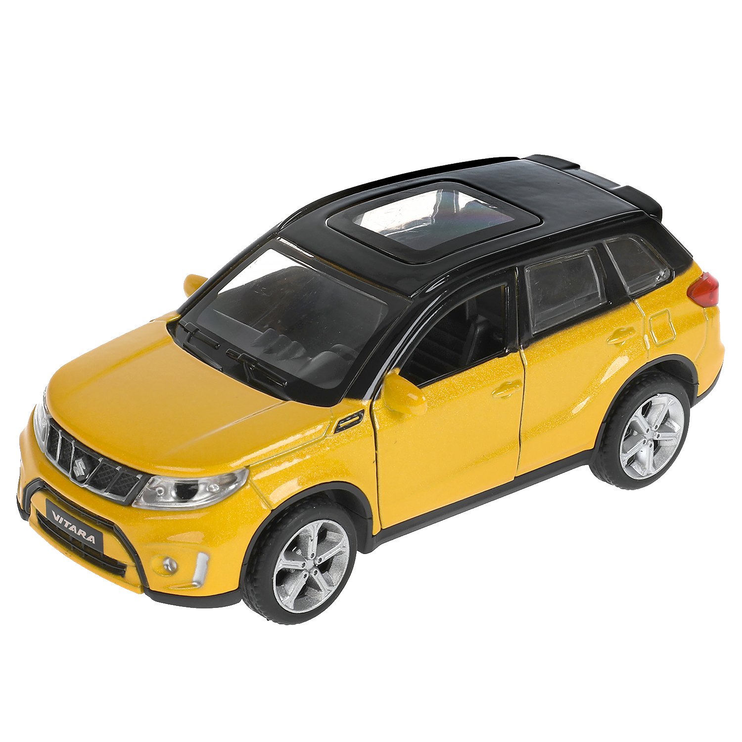 Технопарк Машина Suzuki Vitara 12 см металл, желтый VIТАRА-12-GDВК с 3 лет