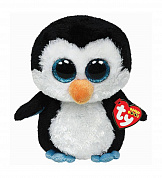 TY Мягкая игрушка Водлз пингвин черно-белый 15 см 36008 с 3 лет