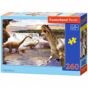 Castorland Пазл-midi Динозавры-2 260 элементов 6616/B2-26616 с 8 лет