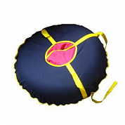 ТД Метиз Санки надувные Ватрушка 0,8 м, тент, ткань с лепестками 15-106ТП с 3 лет