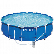 Intex Бассейн каркасный 305х76см (4485 л) с фильтр-насосом 28202NP