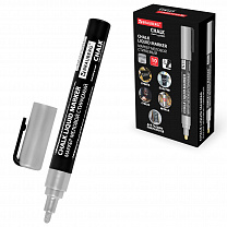 Brauberg ������ ������� Chalk liquid marker 3 �� ��������� ����������� 152593