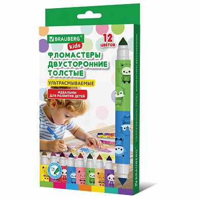 Brauberg ���������� ������������ ������� ��� ������� ��������������� 6 ����, 12 ������ Kids 152625