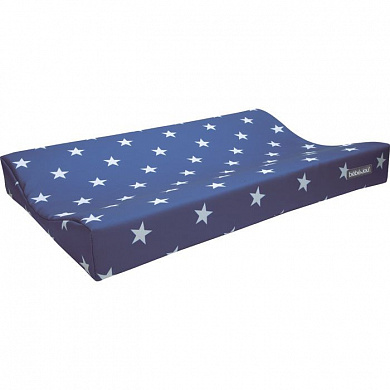 Bebe Jou Матрасик для пеленания из текстиля 72х44 см Звезды синий