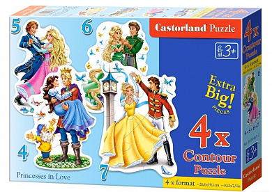 Castorland ����� ���������� ��������� 4+5+6+7 ������� (D2-04461) � 3 ���