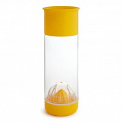 Munchkin Бутылка MIRACLE 360° для фруктовой воды с инфузером 591 мл желтый с 1 года