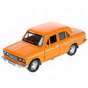 Технопарк Машина ВАЗ-2106 Жигули 12 см металл, оранжевый 2106-12-ОG с 3 лет