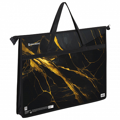 Brauberg ����� ��� �������� � �������� � ������� �3 ������� Black&gold marble 272232