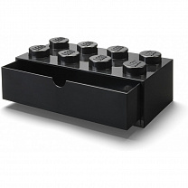 LEGO Лего Система хранения 8 выдвижной DESK DRAWER черный 40211733