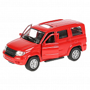 Технопарк Машина УАЗ Patriot 12 см, металл, красный 272404 с 3 лет