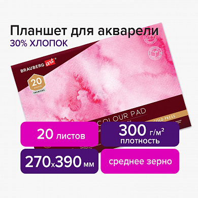Brauberg ������� ��� �������� ������ 30% 300 �, 270�390 �� 4 �������, ������� �����, 20 � Art Premie