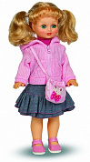 Весна Кукла Лиза 18 с розовой сумочкой озвучена 42 см арт.В2227 с 3 лет