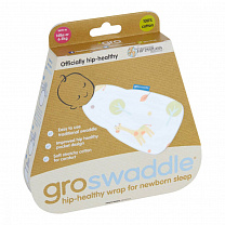 GRO Company Пеленка Свободное пеленание GroSwaddle Жирафик
