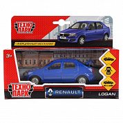 Технопарк Машина Renault Logan 12 см синий металл 278696 с 3 лет