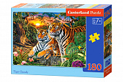 Castorland Пазл Семья тигров 180 элементов 8482/B1-018482 с 7 лет