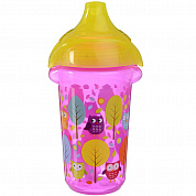 Munchkin Поильник - чашка Deco Sippy Click Lock с носиком 266 мл розовый с 6 месяцев