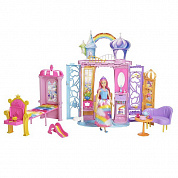 Mattel Barbie Барби Переносной радужный дворец арт.FRB15 с 3 лет