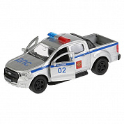 Технопарк Машина Ford Ranger пикап Полиция 12 см инерционная (металл) 272084 с 3 лет