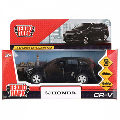 Технопарк Машина Honda CR-V 12 см черный металл 272458 с 3 лет