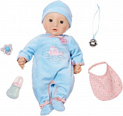 Zapf Baby Annabell Кукла-мальчик многофункциональная 43 см арт.794-654 с 3 лет