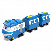 Robot Trains Паровозик с двумя вагонами Кей 80176 с 3 лет