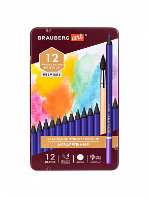 Brauberg ��������� �������������� ������� ����������� Art Premiere 12 ������ ������� 4 ��, 181533
