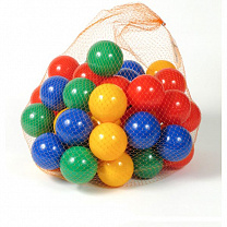Нордпласт Набор шариков диаметр 8 см (50 штук в сетке) 414 с 3 лет