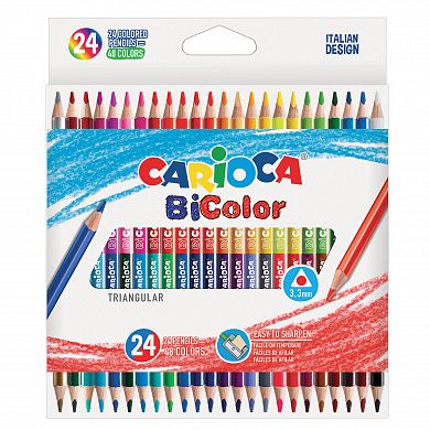 Carioca ��������� ������������ Bi-color, 24 �����, 48 ������, �����������, 3 ��, 43031