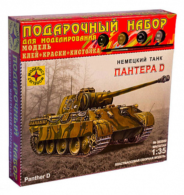 �������� �������� ���� Pz.KpFW.V.Panther AusF.D 1:35 ��303550 � 12 ���