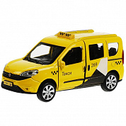 Технопарк Машина Fiat Doblo Такси 12 см, инерционная, желтый, металл DОВLО-12ТАХ-YЕ с 3 лет