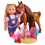Simba Evi Набор Кукла Еви 12 см с беременной лошадкой 5733487 с 3 лет