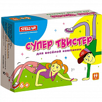 Стеллар Настольная игра Супер Твистер 01137 с 6 лет