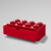 LEGO Лего Система хранения 8 выдвижной DESK DRAWER красный 40211730