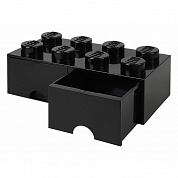 LEGO Лего Система хранения 8 выдвижной черный 40061733
