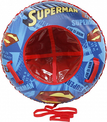 1Toy Тюбинг-надувные сани 100 см Супермен T10468 с 3 лет