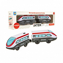 1Toy InterCity Express Скорый электропоезд Локомотив, 2 вагона Т20825 с 3 лет