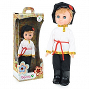Весна Кукла Мальчик в русском костюме 30 см (пластмассовая) В3909 с 3 лет