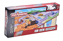 Majorette Мажорет Creatix Игровой коврик нескользящий, серия Construction, 96х51 см + 1 машинка с 3