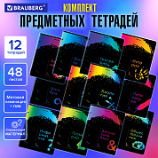 Brauberg ������� ���������� �������� 12 ��������� 48 �, ������� ���������, ���, Bright Colours, 4048