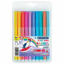 Centropen ���������� ���������� 10 ������ Colour World Pastel ���������, 7550/10TP, 7 7550 1087