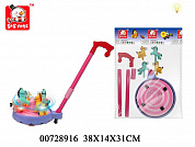 S+S Toys Каталка-лошадка с ручкой 4992/728916 с 1 года