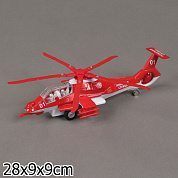 Технопарк Вертолет Пожарная служба металл CT10-036-1 с 3 лет