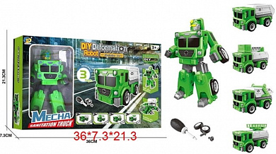 DIY �����-������ ��������� Sanitation car 42 ������ D622-H144ABCD � 3 ���
