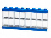 LEGO Лего Дисплей для минифигур 16 штук синий 40660005