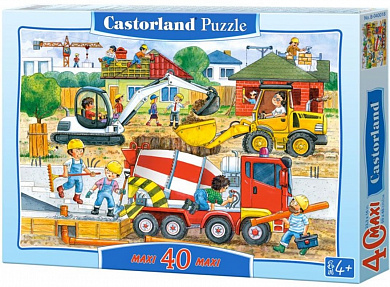 Castorland ����-maxi ������� 40 ��������� 0018/MX-040018 � 4 ���