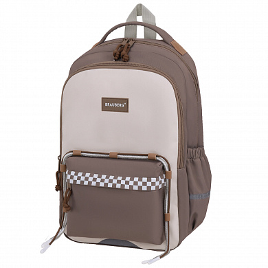Brauberg ������ Style 2 ��������� 4 ������� Brown checks ���������� 274412