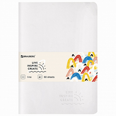 Brauberg ������� Rainbow �5 60 � � ����� ������� ������ SoftTouch, ����� 403887