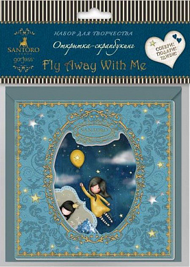 Origami Santoro ��������-����������� � �������� Fly Away With Me 04666 � 7 ���