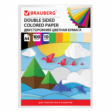 Brauberg ������� ������ �4 100 ������ 10 ������ ������� 80 �/�2 210�297 �� 124715