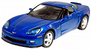 Kinsmart Модель машины Chevrolet Corvette Z06 (2007) KT5320W синий с 3 лет